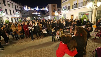 Unos 150 eldenses se concentraron para decir "basta ya" al maltrato machista tras el asesinato de Laura Luelmo