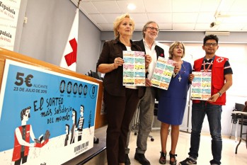 Cruz Roja comienza la venta de su tradicional "Sorteo de Oro"