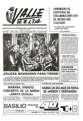 N&uacute;mero 1.746 - 21 de diciembre de 1990
