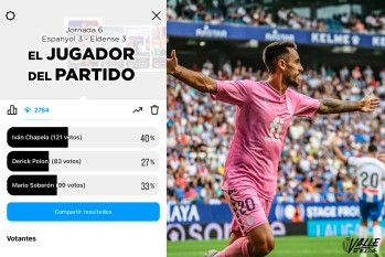 Iv&aacute;n Chapela repite como mejor "Jugador del partido" esta jornada