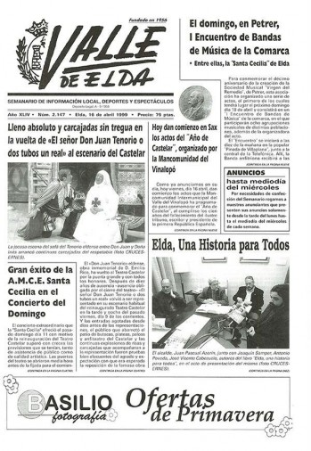 N&uacute;mero 2.147 - 16 de abril de 1999