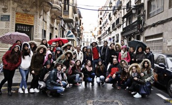 El IES Monastil presenta la ciudad a 16 alumnos italianos a trav&eacute;s de "La llave de Elda"