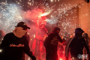Espectacular Correfoc en Petrer