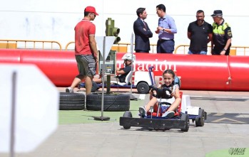 Mil ni&ntilde;os pasar&aacute;n por el circuito de Educaci&oacute;n Vial instalado en la Ficia