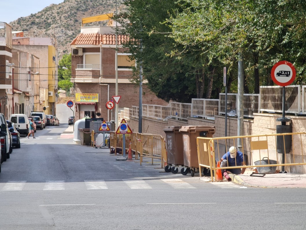 Comienza la remodelación de la calle Pedro Amat en el barrio de Estación Comienza la remodelación de la calle Pedro Amat en el barrio de Estación