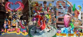 Los artistas eldenses Joaqu&iacute;n Rubio, Raul Garc&iacute;a y Fran Sierra son premiados en las Hogueras