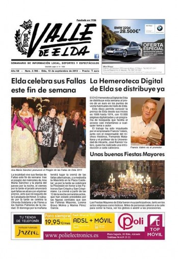 N&uacute;mero 2.785 - 13 de septiembre de 2013