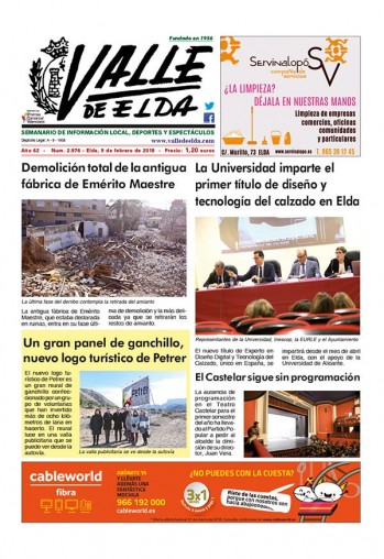 N&uacute;mero 2.976 - 9 de febrero de 2018