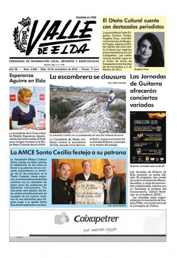 N&uacute;mero 2.665 - 19 de noviembre de 2010