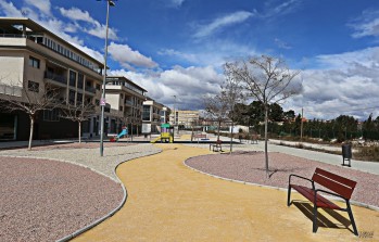Petrer construye un parque en la calle el Portal para dar respuesta a las demandas de los vecinos