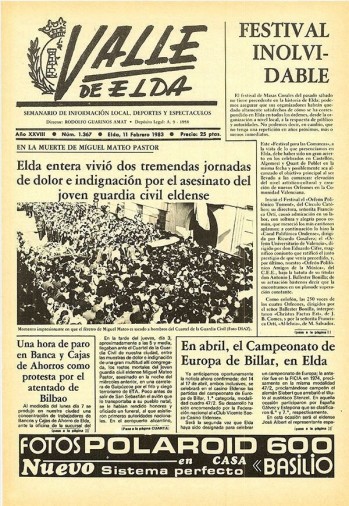 N&uacute;mero 1.367 - 11 de febrero de 1983