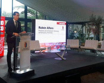 Alfaro defiende en el 2&ordm; Foro Log&iacute;stico la instalaci&oacute;n del puerto seco del Corredor Mediterr&aacute;neo en Elda 
