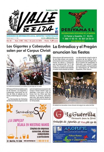 N&uacute;mero 2.992 - 1 de junio de 2018