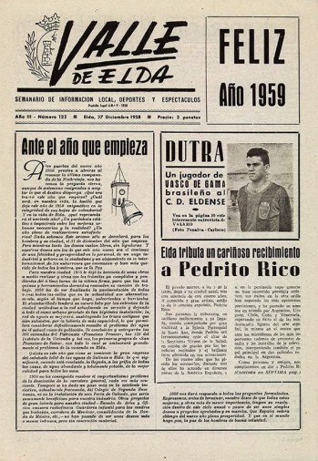 N&uacute;mero 0122 - 27 de diciembre de 1958