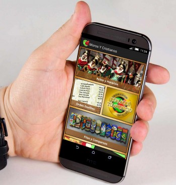  Presentan una aplicaci&oacute;n m&oacute;vil para Iphone y Android de Moros y  Cristianos de Petrer