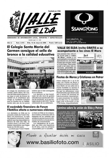 Número 2.472 - 12 de mayo de 2006