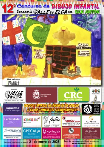 &Uacute;ltimos d&iacute;as para participar en la 12&ordf; edici&oacute;n del Concurso de Dibujo de San Ant&oacute;n