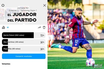 Derick Poloni es elegido el mejor jugador del &uacute;ltimo partido de la temporada