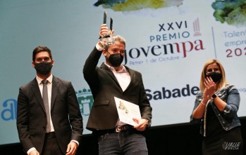 Diego Tom&aacute;s y su empresa petrerense Genion Lab ganan el Premio Jovempa al talento joven