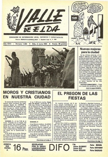 N&uacute;mero 1.285 - 6 de junio de 1981