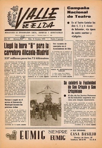 N&uacute;mero 0740 - 31 de octubre de 1970