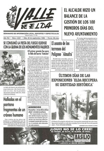 Número 2.021 - 20 de septiembre de 1996