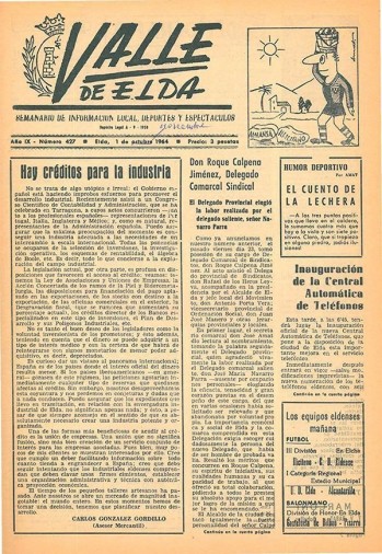 N&uacute;mero 0427 - 1 de noviembre de 1964