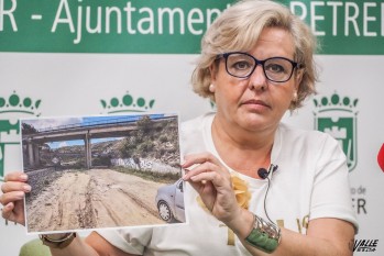 El PP pide que se arregle un camino rural de Petrer por su estado "lamentable"