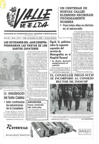N&uacute;mero 1.977 - 20 de octubre de 1995