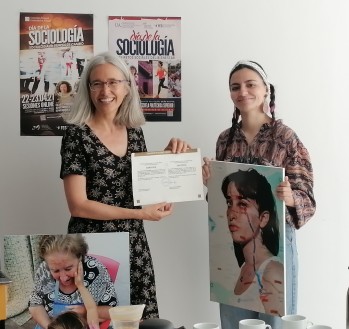 La estudiante del CIPFP Valle de Elda Luc&iacute;a Orgil&eacute;s P&eacute;rez gana el 4&ordm; Concurso de Fotograf&iacute;a Sociol&oacute;gica de la UA