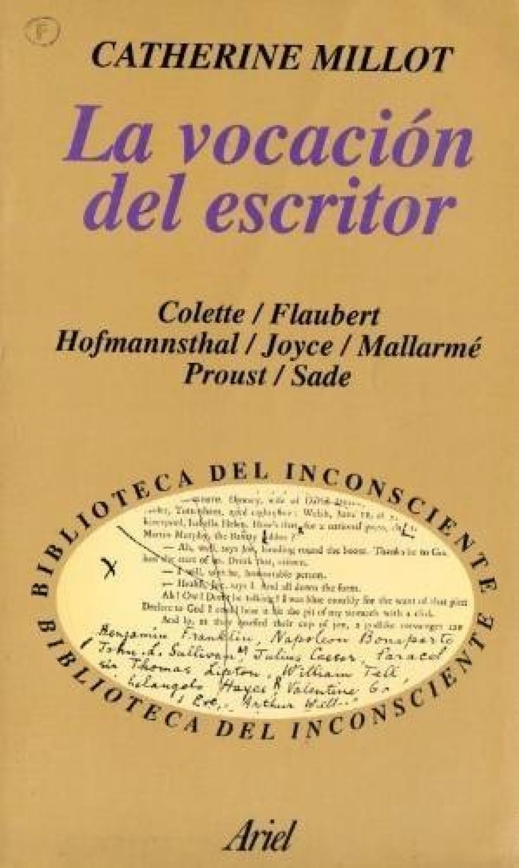 El empuje de la vocación literaria (1) El empuje de la vocación literaria (1)