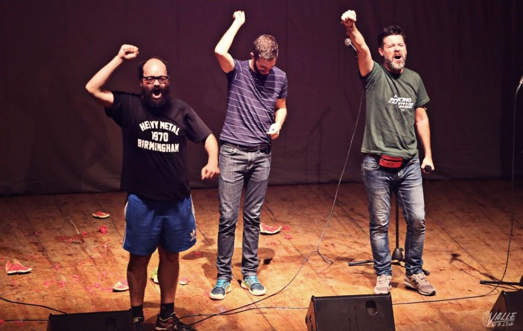 David Broncano, Ignatius y Quequé hicieron reír al ADOC con su humor transgresor David Broncano, Ignatius y Quequé hicieron reír al ADOC con su humor transgresor