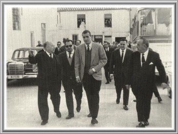 El pr&iacute;ncipe Don Juan Carlos en Elda