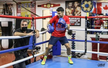Jos&eacute; Quiles debuta como boxeador profesional este viernes en Elda