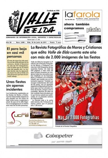 N&uacute;mero 2.694 - 10 de junio de 2011