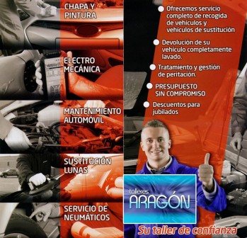 Talleres Arag&oacute;n ofrece un servicio integral del autom&oacute;vil 