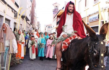 La figura del burro regresar&aacute; a la Procesi&oacute;n del Domingo de Ramos en Elda