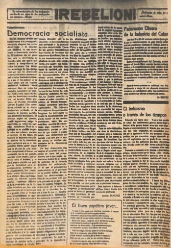N&uacute;mero sin identificar noviembre 1932