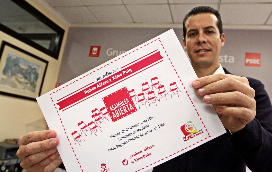 Ximo Puig, líder de los socialistas valencianos, participará este viernes en una asamblea abierta Ximo Puig, líder de los socialistas valencianos, participará este viernes en una asamblea abierta