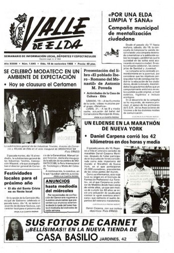 Número 1.645 - 18 de noviembre de 1988