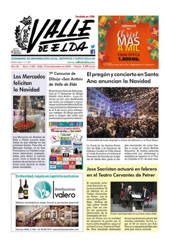N&uacute;mero 3.053 - 13 de diciembre de 2019