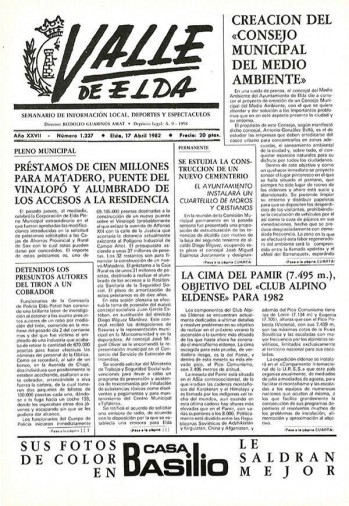 N&uacute;mero 1.327 - 17 de abril de 1982