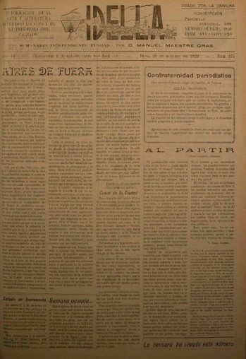 Idella n&ordm; 175 - A&ntilde;o 1929
