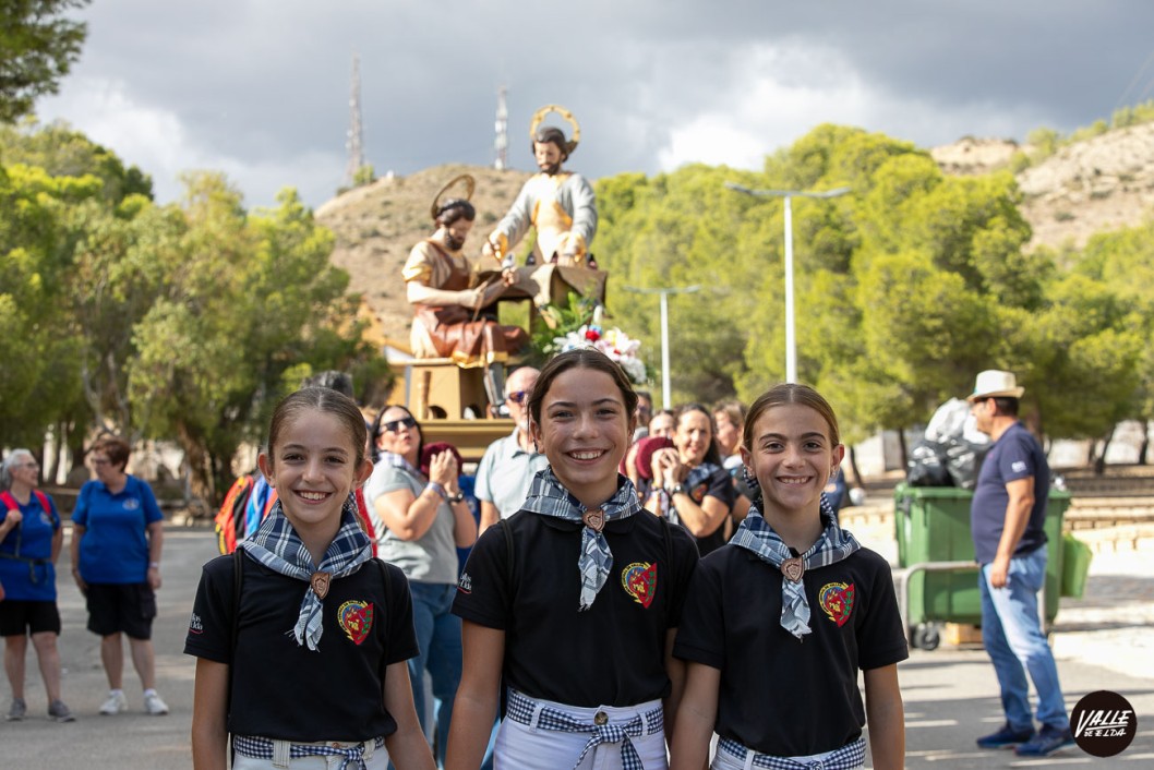 San Crisp&iacute;n y San Crispiniano ya esperan la llegada de las Fallas en Santa Ana