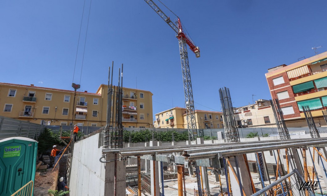 Avanza la construcción del Consultorio Virgen de la Cabeza Avanza la construcción del Consultorio Virgen de la Cabeza