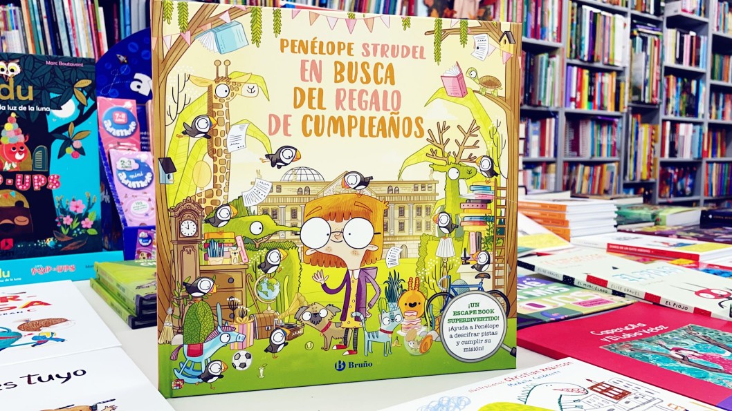 "Penélope Strudel en busca del regalo de cumpleaños" de Brendan Kearney "Penélope Strudel en busca del regalo de cumpleaños" de Brendan Kearney