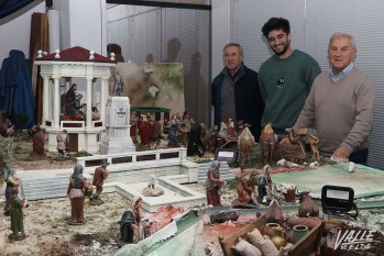 La hist&oacute;rica Plaza Castelar protagoniza el &ldquo;Bel&eacute;n de Banesto&rdquo;