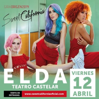 Sweet California actuar&aacute; en el Teatro Castelar