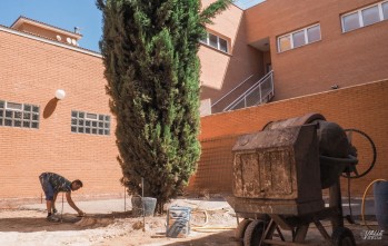La biblioteca Enrique Amat de Petrer tendr&aacute; una zona de lectura al aire libre