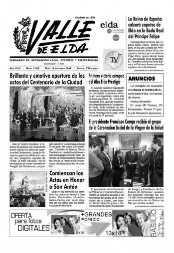 N&uacute;mero 2.368 - 16 de enero de 2004